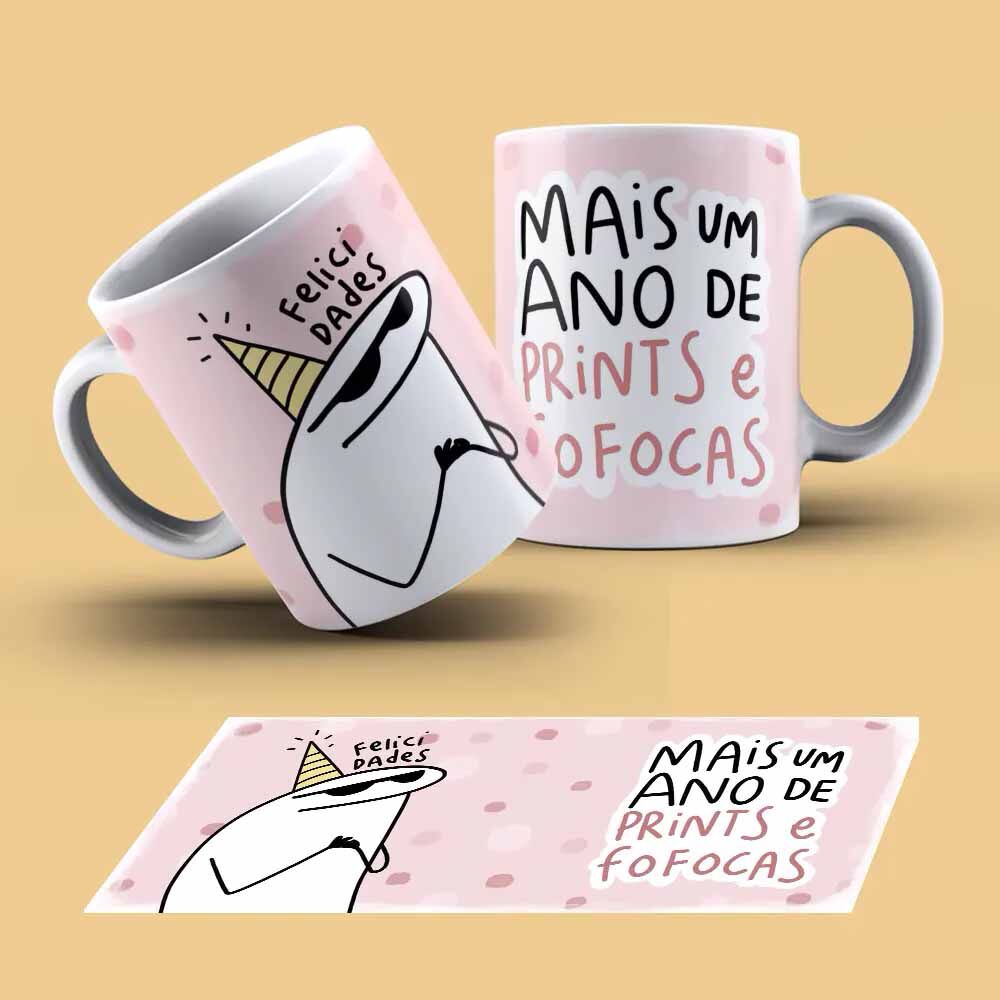 15152117512_Caneca20Florks20Mais20um20ano20de20prints20e20Fofocas.jpg Caneca Personalizada Flork Frase Mais um ano de Prints e ... - Imagem 1