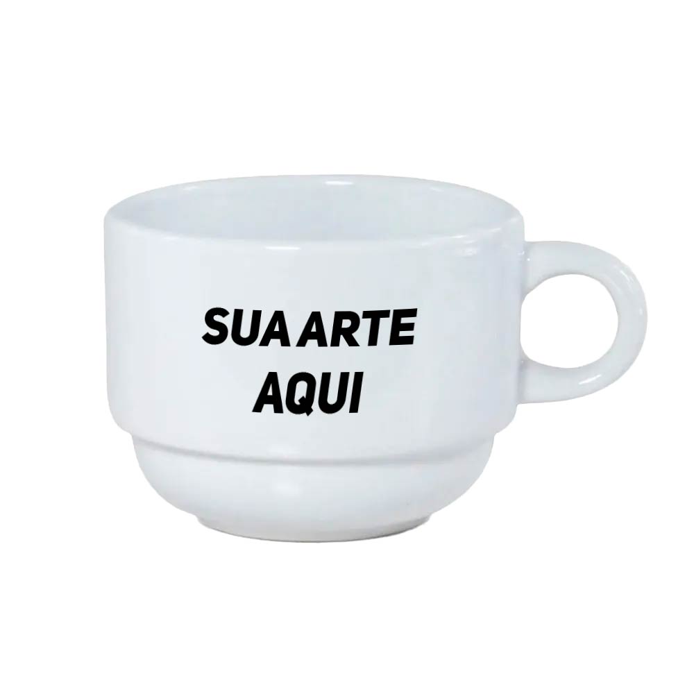 xicara-personalizada-3.jpg Kit 12 Xícaras de Porcelana 150ml Personalizada Com Sua Arte - Imagem 1