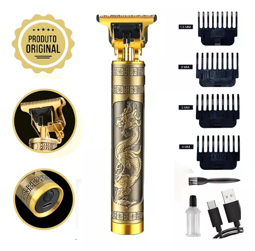 Máquina Profissional para Barbearia - Acabamento de Corte Pezinho e Barba - Imagem 1
