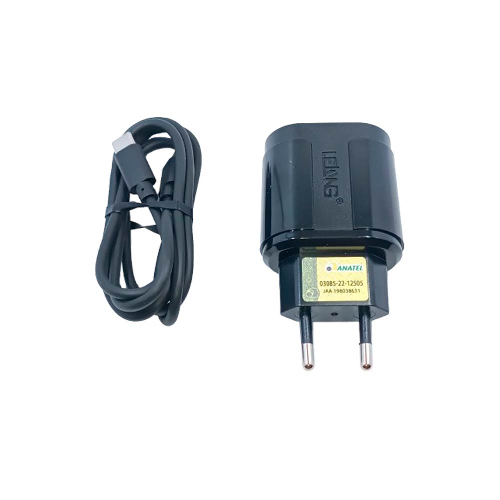 15330116626-lelong-le-285cc-nb.jpg Carregador Original Lelong LE-285CC 5.1A - USB Tipo C - Imagem 4