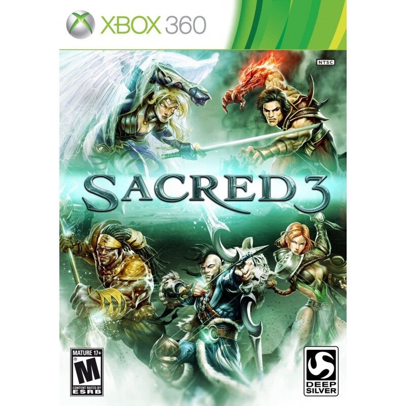 JOGO SACRED 3 SEMI NOVO XBOX 360 JOGO SACRED 3 SEMI NOVO XBOX 360