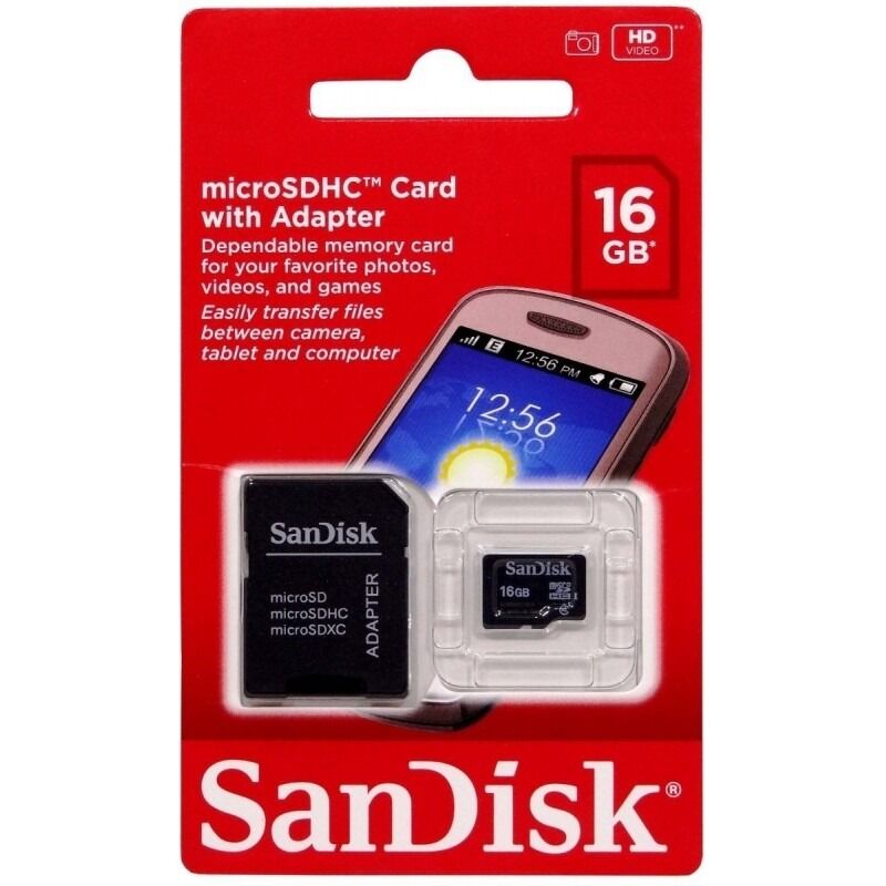 CARTÃO SD 16GB CARTÃO SD 16GB