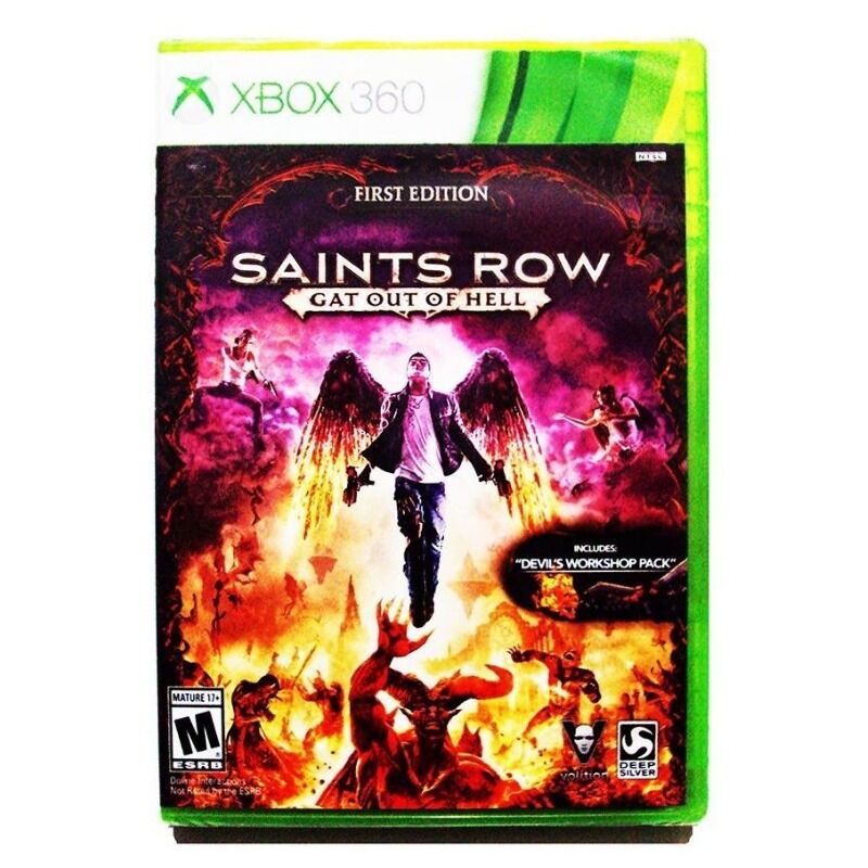 saints-row-gat-out-of-hell-nuevo-xbox-360-D_NQ_NP_680310-MLM31220264556_062019-F SAINTS ROW GAT OUT OF HELL SEMI NOVO - XBOX 360 - Imagem 1