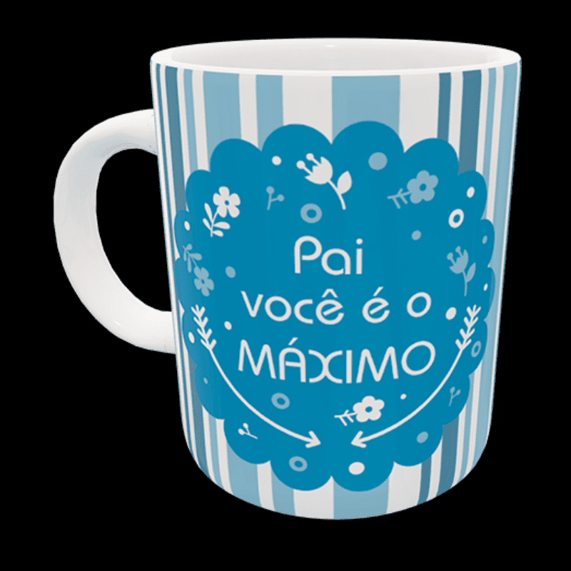 caneca dia dos pais 5 CANECAS PERSONALIZADAS DIA DOS PAIS - PAI VOCÊ É O MÁXIMO - Imagem 1