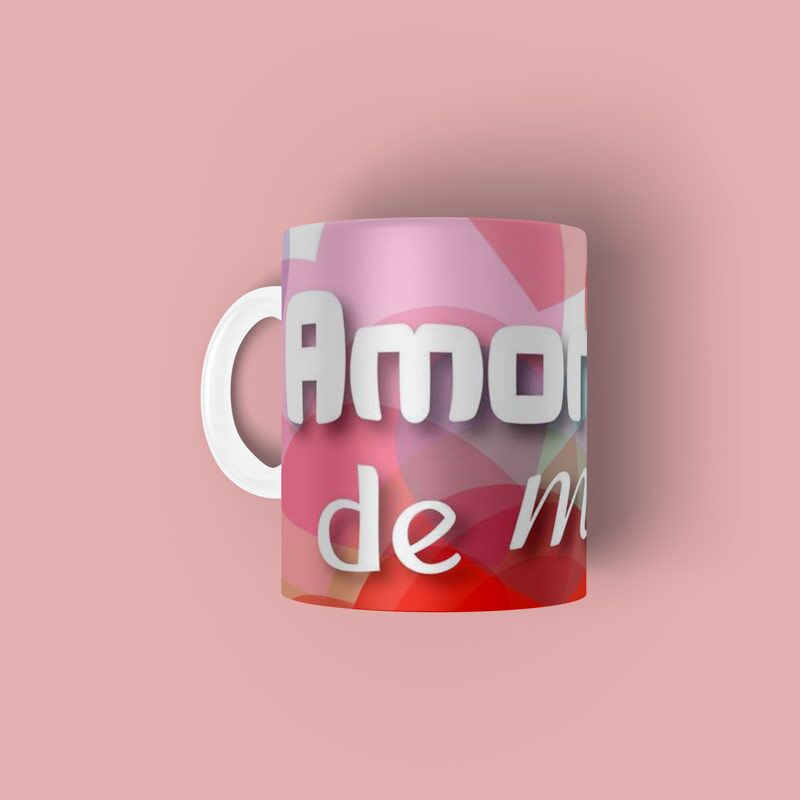 Amor-de-mae Caneca personalizada amor de mãe. - Imagem 1