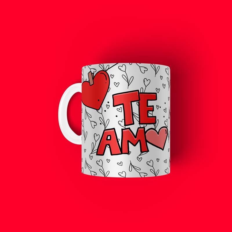 12673889085_te-amo-pra-sempre-com-voce.jpg Caneca Personalizada Tema Namorados Para Sempre Com Você - Imagem 2