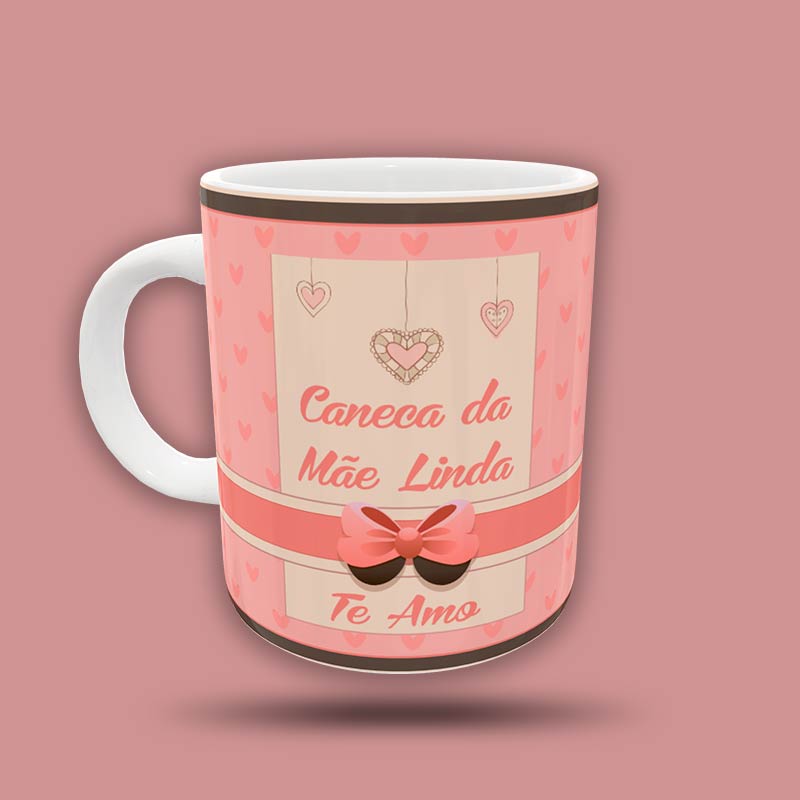 caneca-da-mae-mais-linda-1.jpg Caneca personalizada da Mãe mais linda - Imagem 1