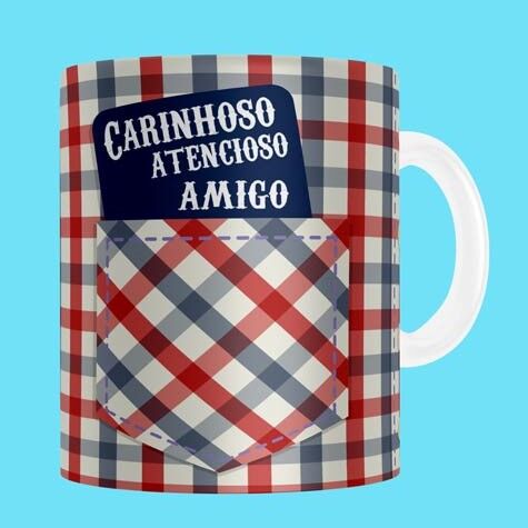 13593515540_dia-dos-pais-1.1.jpg Caneca Personalizada Tema Dia Dos Pais Camisa Xadrez - Imagem 1