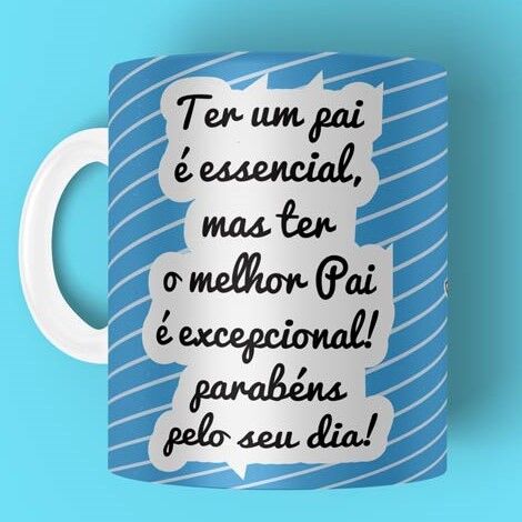 13603474855_ter-um-pai-e-essencial.jpg Caneca Personalizada Tema Dia Dos Pais Pai Essencial - Imagem 2