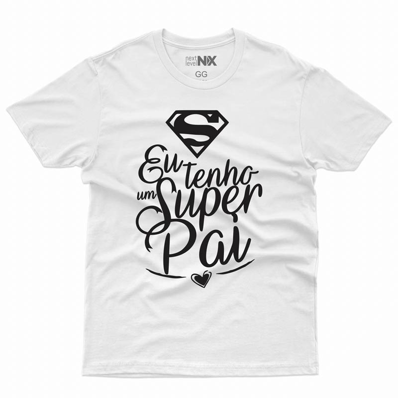 13880241395_eu-tenho-um-super-pai-branca-1.jpg Camiseta Eu tenho um super pai - Imagem 1