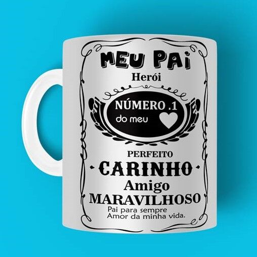 13884439171_pai-numero-1.jpg Caneca Personalizada Tema Pai Numero 1 - Imagem 1