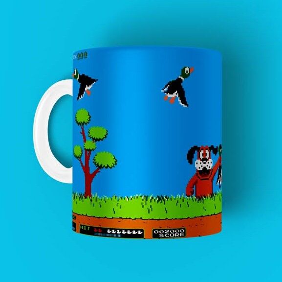 13884631393_duck-hunt.jpg Caneca Personalizada Tema Game Duck Hunt - Imagem 2