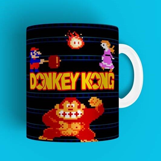 13884657668_donk-kong2.jpg Caneca Personalizada Tema Game Donkey Kong - Imagem 2