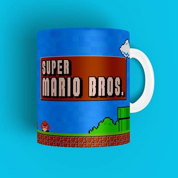 13884820187_super-mario2.jpg Caneca Personalizada Tema Game Super Mario - Imagem 1