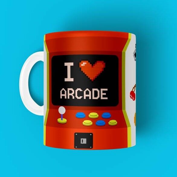 13884928027_fliperama.jpg Caneca Personalizada Tema Game I Love Arcade - Imagem 1