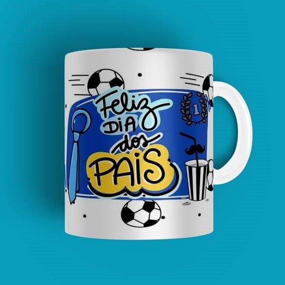 13905112110_Pai-que-ama-futebol2.jpg Caneca Personalizada Tema Pai Que Ama Futebol - Imagem 2