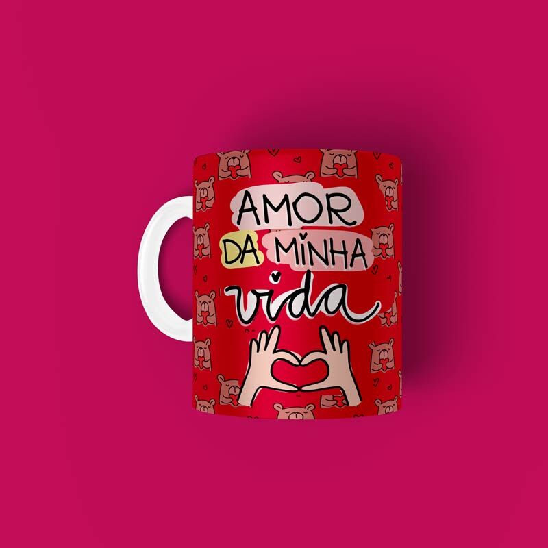14405618124_12627654874_amor-da-minha-vida.jpg Caneca personalizada namorados Amor da minha vida - Imagem 1