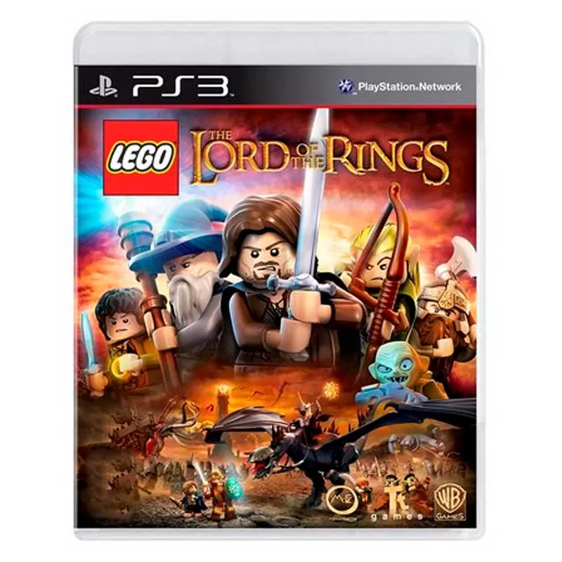 14736843917_senhor-dos-aneis-ps3-lego.jpg LEGO O Senhor dos Anéis Playstation 3 - Imagem 1