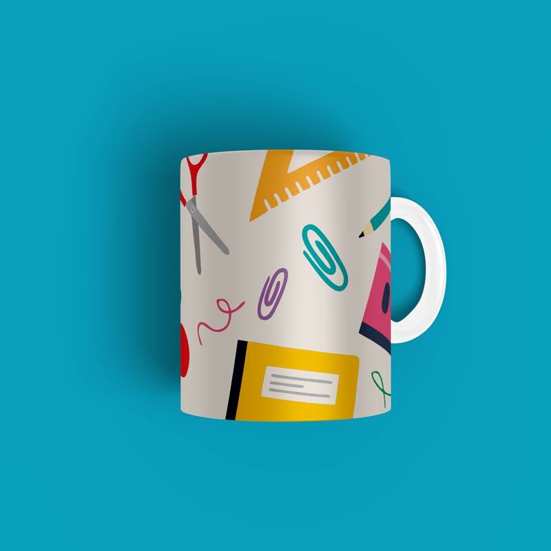 14953718784_MOCKUP-CANECA-LADO-2.jpg Caneca Personalizada Tema Melhor Professora Do Mundo - Imagem 2