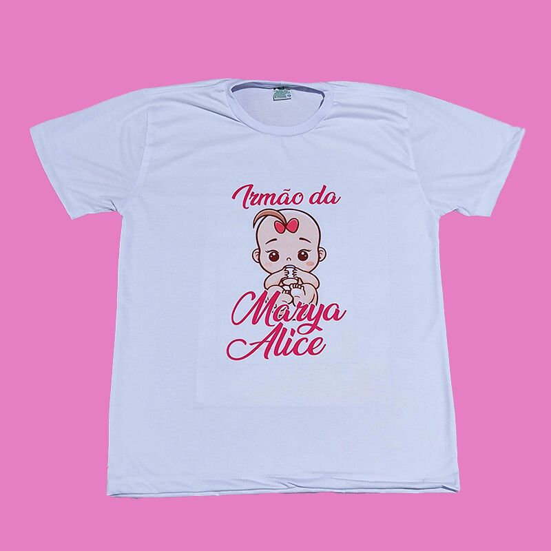 15026336808_camiseta-irmao.jpg Camisetas Mãe e Filho desenho Bebê - Imagem 3