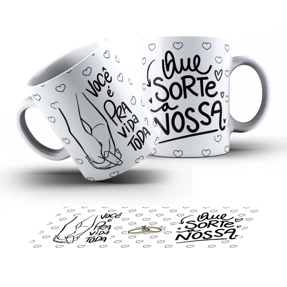 15134020397_15131788989_15131762815_15131757372_Caneca20namorados20que20sorte20a20nossa.jpg Caneca Personalizada Tema Namorados Que Sorte A Nossa - Imagem 1