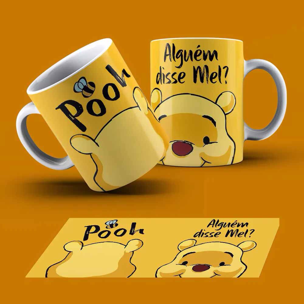 15135655673_Caneca20ursinho20Pooh.jpg Caneca Personalizada Tema Ursinho Pooh - Imagem 1