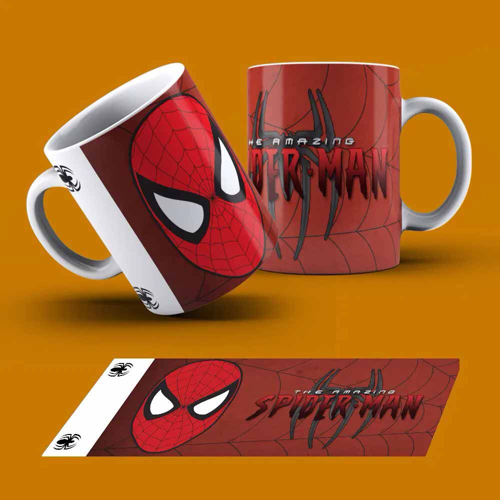 15135660605_Caneca20spider20man.jpg Caneca Personalizada Tema Spider Man - Imagem 1