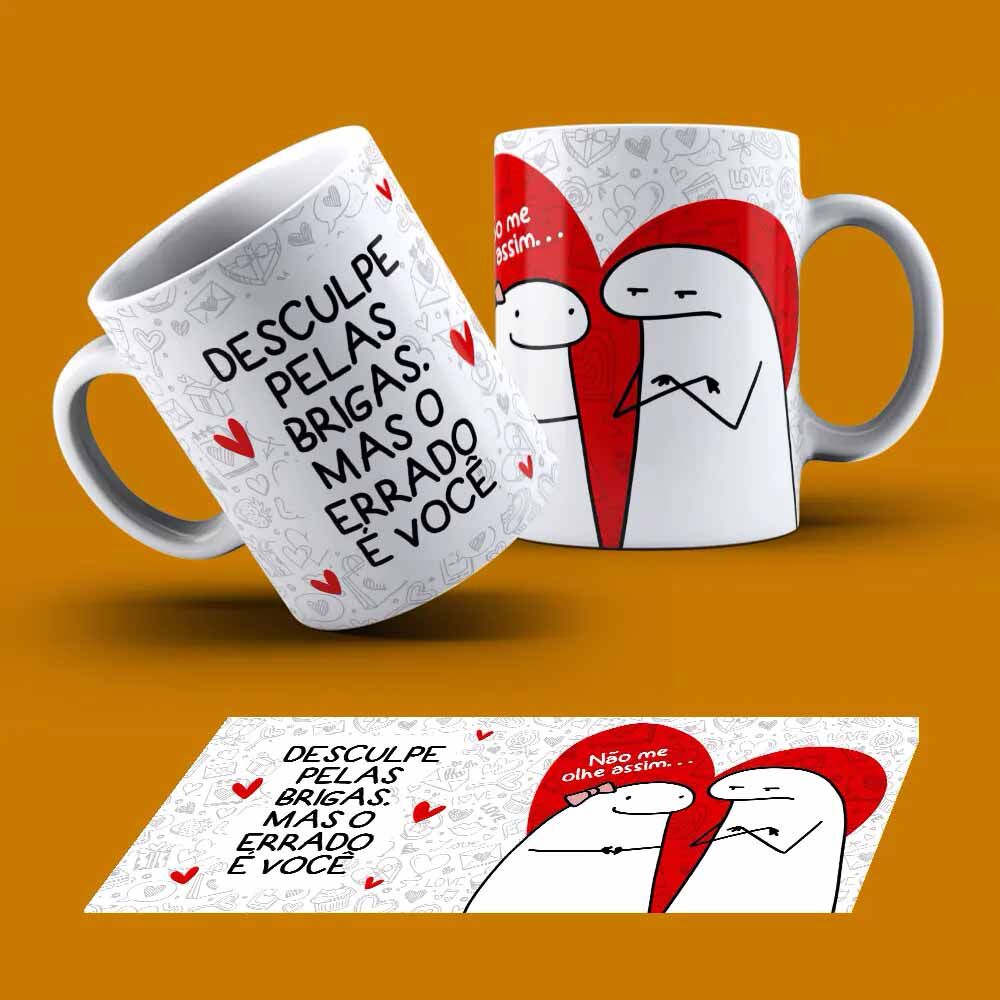 15137133997_15137035380_15135762973_Caneca20Flork20Desculpe20pelas20brigas20mas20o20errado20e20voce.jpg Caneca Personalizada Tema Flork Desculpe Pelas Brigas, Mas O Errado E Você - Imagem 1