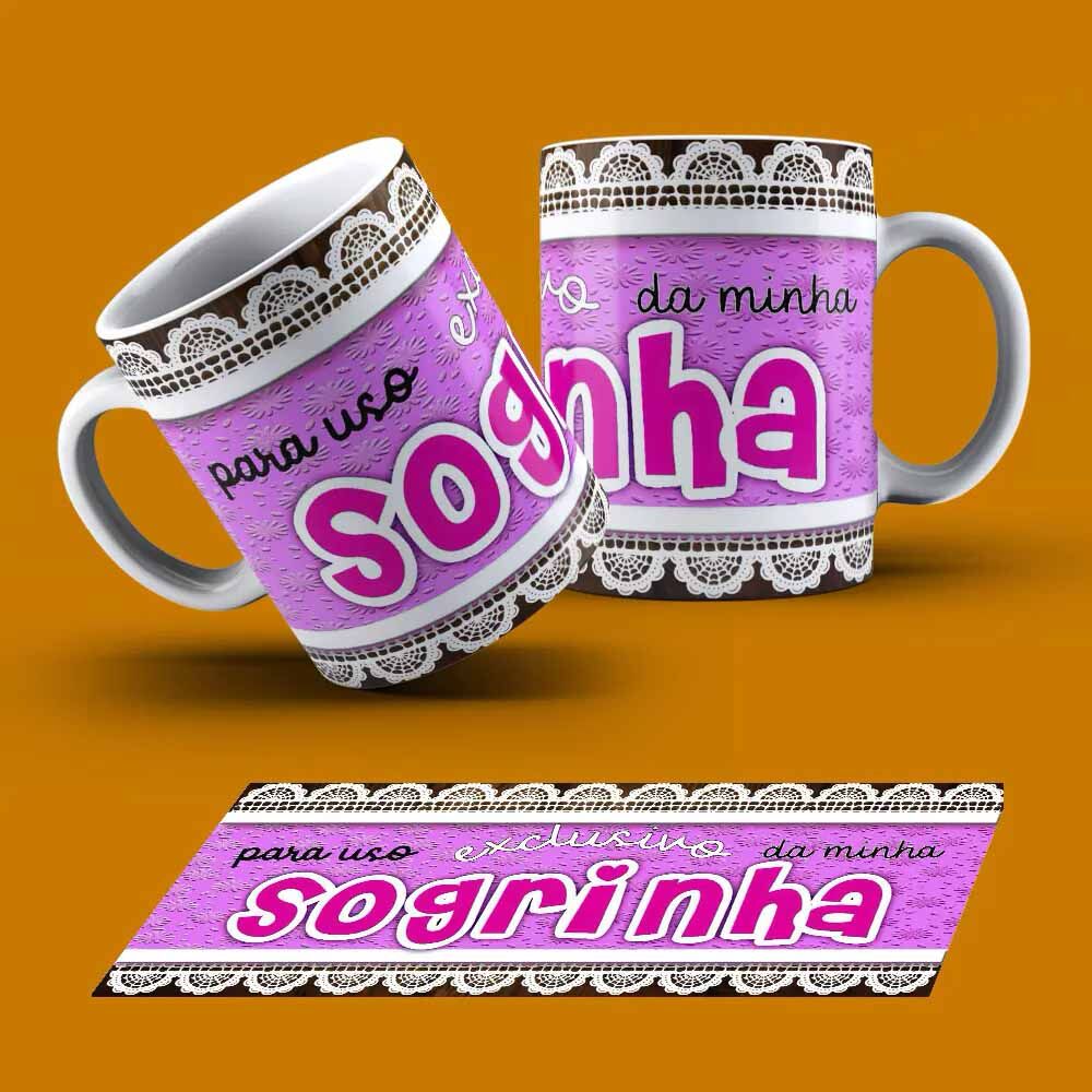 15137145591_15135832095_15135655397_Caneca20Uso20exclusivo20da20minha20sogrinha.jpg Caneca Personalizada Frase Para Uso Exclusivo Da Minha Sogrinha - Imagem 1