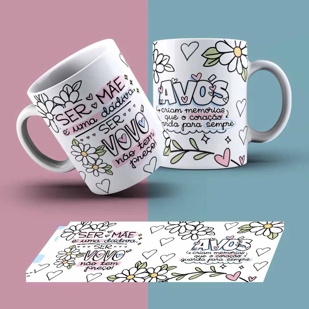 15139518873_Caneca20Personalizada20dia20dos20avos20ser20vovo20nao20tem20preco.jpg Caneca Personalizada Dia dos Avós Ser Vovó Não Tem Preço - Imagem 1