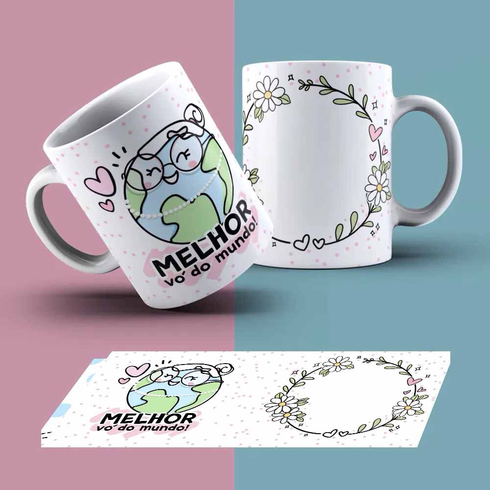 15139519903_Caneca20Personalizada20dia20dos20avos20melhor20vo20do20mundo.jpg Caneca Personalizada Dia dos Avós Frase Melhor Vó Do Mundo - Imagem 1