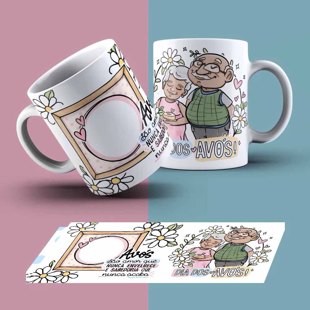 15139521197_Caneca20Personalizada20dia20dos20avos2020nunca20envelhece.jpg Caneca Personalizada Dia dos Avós Frase Nunca Envelhece - Imagem 1