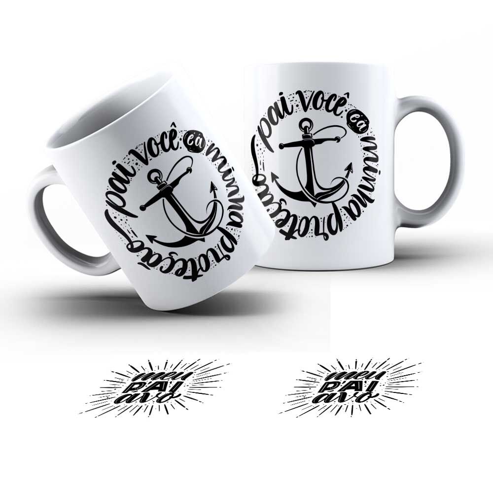 15139562248_Caneca20Personalizada20dia20dos20Pais20voce20e20minha20protecao.jpg Caneca Personalizada Dia dos Pais FraseVocê E Minha Proteção - Imagem 1