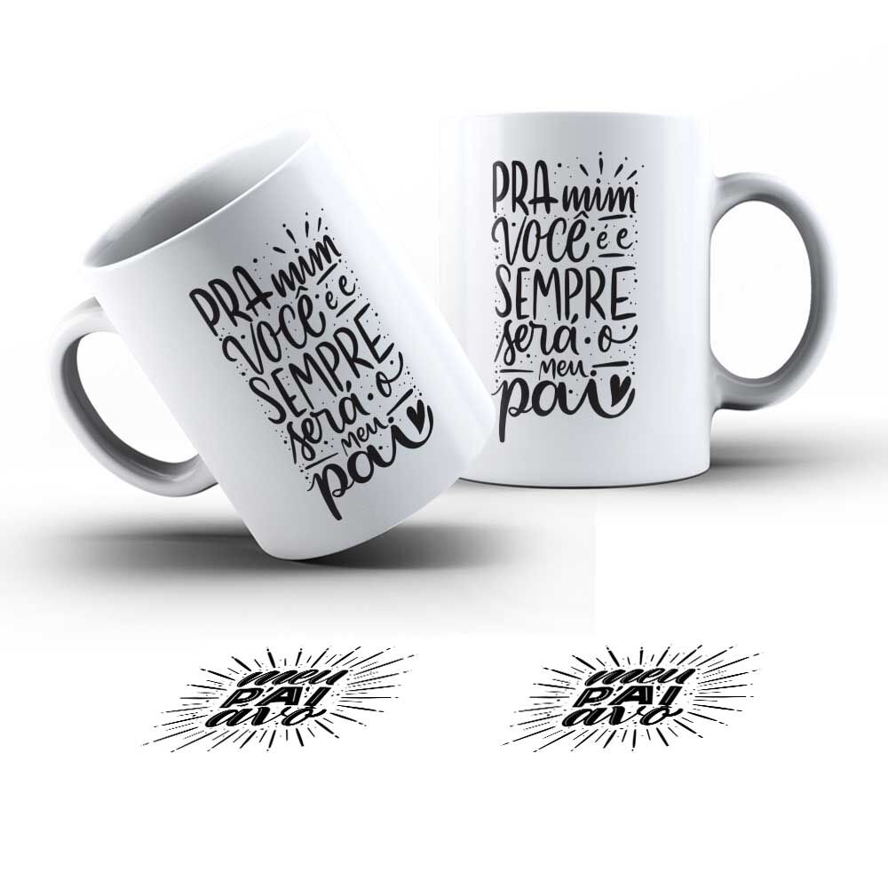 15139562266_Caneca20Personalizada20dia20dos20Pais20pra20mim20voce20sempre20sera20o20meu20pai.jpg Caneca Personalizada Dia dos Pais Frase Para Mim Você Sempre - Imagem 1