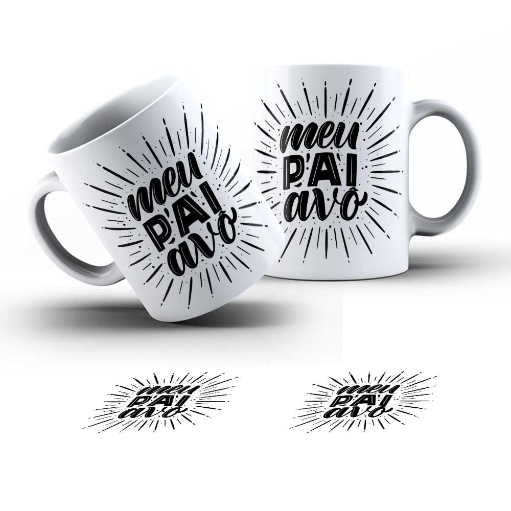 15139562323_Caneca20Personalizada20dia20dos20Pais20meu20pai20avo.jpg Caneca Personalizada Dia dos Pais Frase Meu Pai Avô - Imagem 1