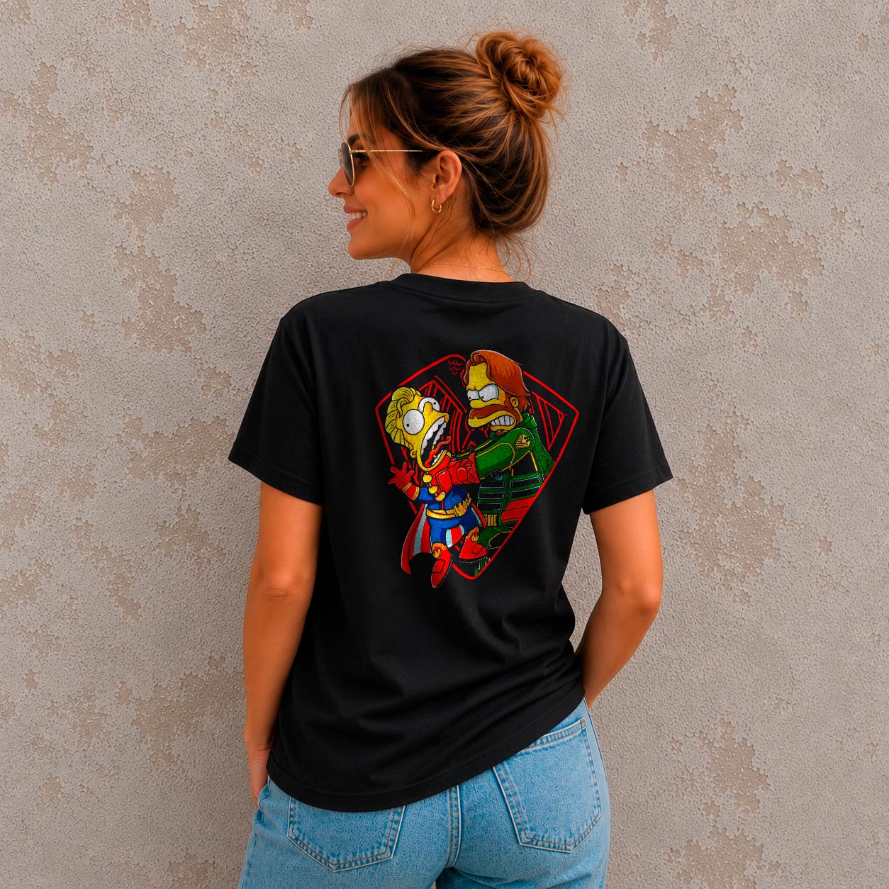 tb-sps-2 Camiseta The Boys Homer Bart Soldier Boy E Capitão Pátria - Imagem 3