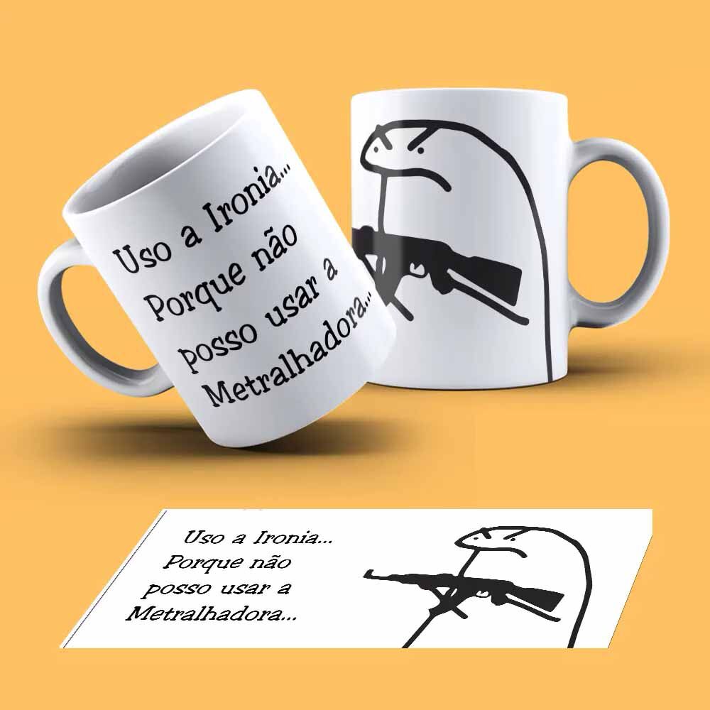 15145802750_jpg003.jpg Caneca Personalziada Flork Uso Ironia - Imagem 1