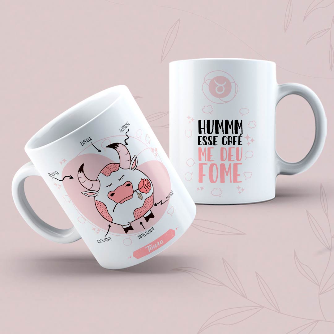 15177049705__Touro-1.jpg Caneca Porcelana Tema Signos - Imagem 7