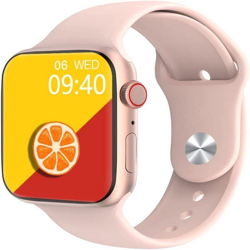 1000166398.jpg Smartwatch Relógio Inteligente W28 Pro Rosa - Imagem 2