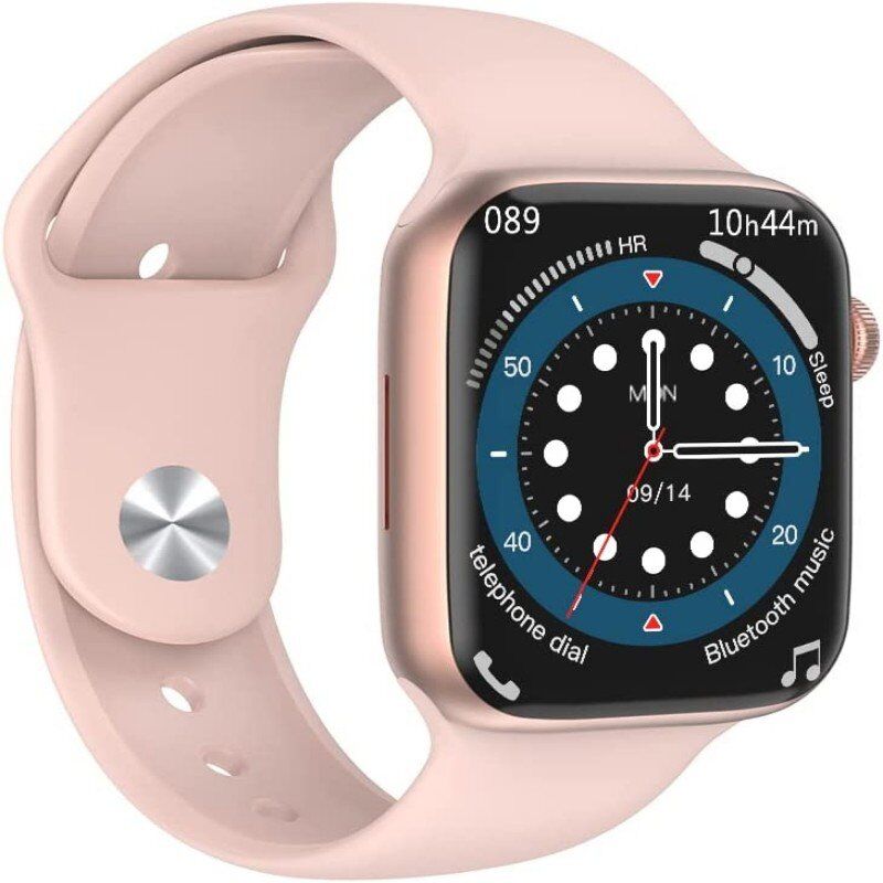 1000166399.jpg Smartwatch Relógio Inteligente W28 Pro Rosa - Imagem 1