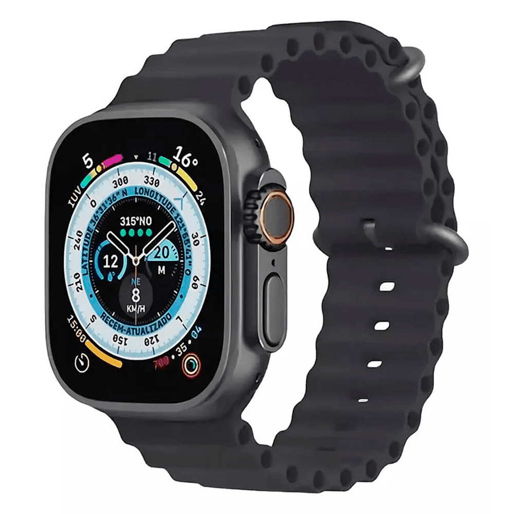 15333029672-bazike-w74-2.png Smartwatch Relógio Inteligente W74com 7 pulseiras - Bazik prime - Imagem 2