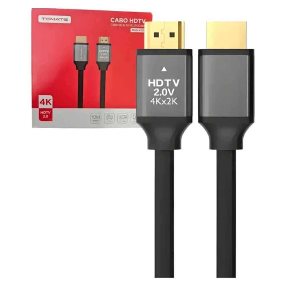 produto_41_20260628171722_5db1241339 Cabo HDMI 2.0 10 Metros Tomate MHD-4100 Full HD 4K - Imagem 2