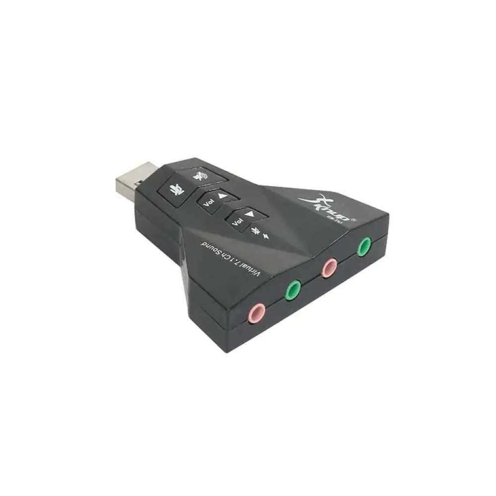 produto_44_20260628184725_c7aedcaeb2 Conversor Placa de Som USB 7.1 Externa Knup HB-T65 Adaptador de Áudio - Imagem 1