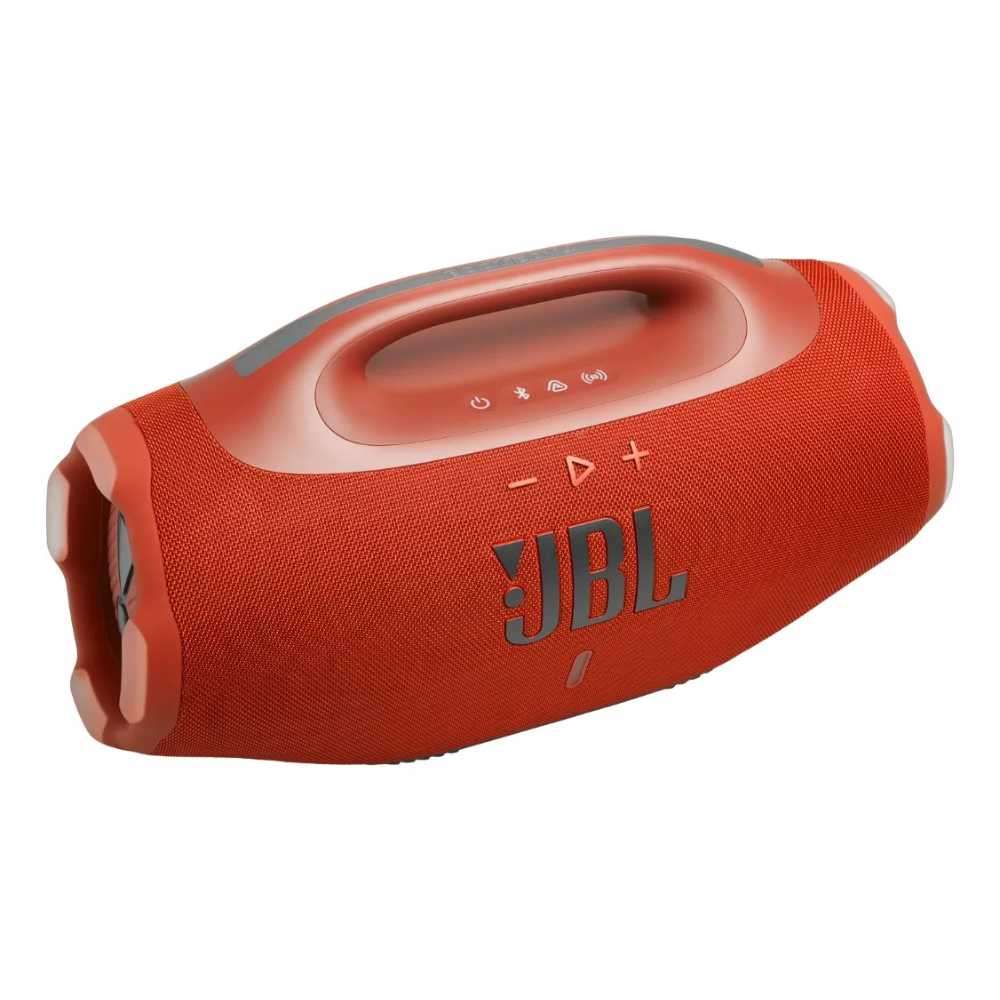 produto_46_20260629004438_84f476d268 Caixa de Som Bluetooth Boombox 4 Portátil À Prova d'Água Laranja e Preta - Imagem 4