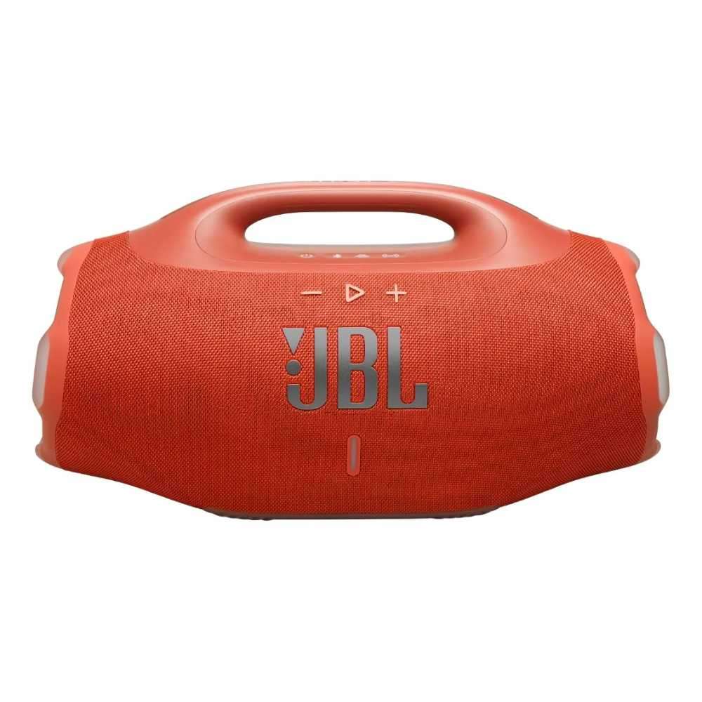 produto_46_20260629004438_eb90bb3f4b Caixa de Som Bluetooth Boombox 4 Portátil À Prova d'Água Laranja e Preta - Imagem 1