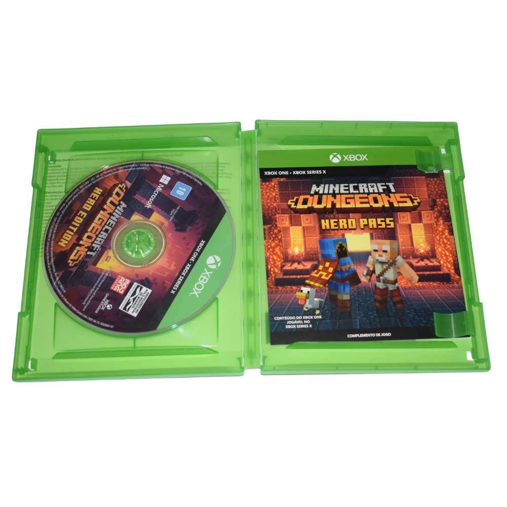 produto_5_20260612034526_9c1e387d47 Minecraft Dungeons Hero Edition para Xbox One Usado em Ótimas Condições - Imagem 2