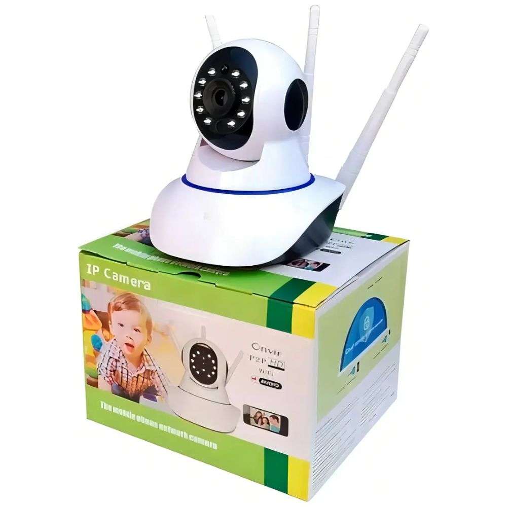 produto_137_20260904134948_a70a6af774 CMERA DE SEGURANÇA WI-FI LEBOSS LB-CA128 ROBÔ IP 360° FULL HD - Imagem 1
