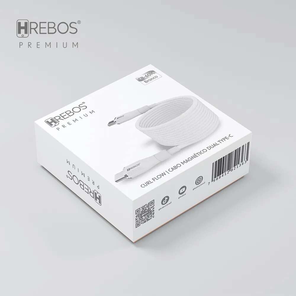 produto_138_20260904154136_3034b34eb1 CABO MAGNÉTICO HREBOS CURL FLOW PARA IPHONE CB-502I - Imagem 1