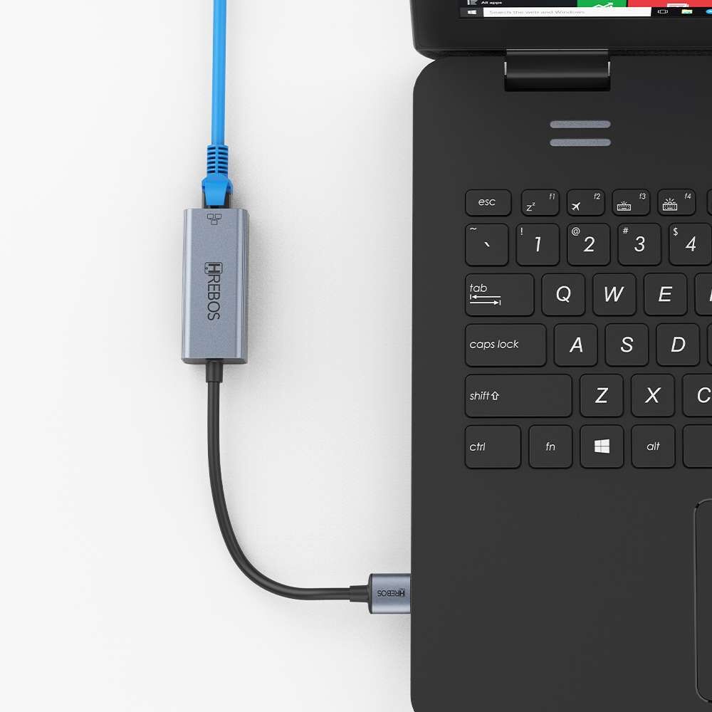 produto_146_20260905000843_492657f655 ADAPTADOR ETHERNET USB 3.0 RJ45 GIGABIT HREBOS AD-216 - Imagem 3