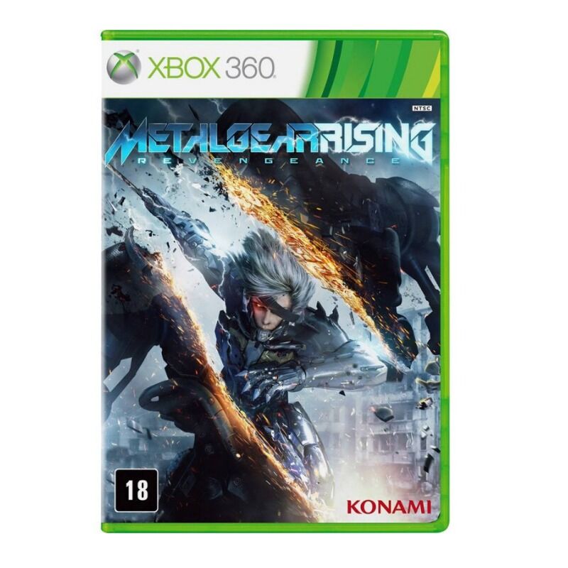 JOGO METAL GEAR RISING PARA XBOX 360 JOGO METAL GEAR RISING PARA XBOX 360